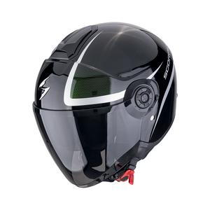 Casque moto ouvert Scorpion EXO-CITY II INTERCITY noir caméléon
