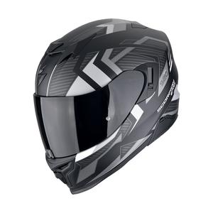 Casque moto intégral Scorpion EXO-520 EVO AIR SENSUS noir mat-argenté