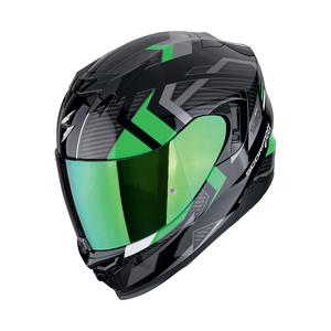 Casque moto intégral Scorpion EXO-520 EVO AIR SENSUS noir-vert