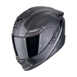 Casque moto intégral Scorpion EXO-1400 EVO II CARBON AIR ENKO noir mat-argenté