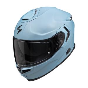 Casque moto intégral Scorpion EXO-GT SP Air SOLID bleu mat