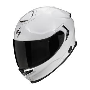Casque moto intégral Scorpion EXO-GT SP Air SOLID blanc perle