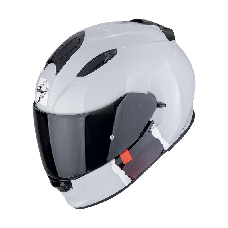 Casque moto intégral Scorpion EXO-491 CODE gris-rouge soldes