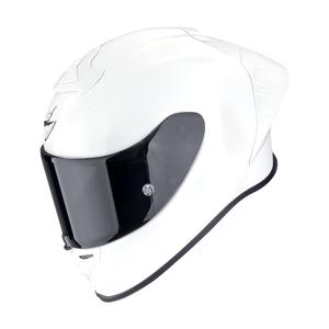Casque moto intégral Scorpion EXO-R1 EVO II AIR blanc perle