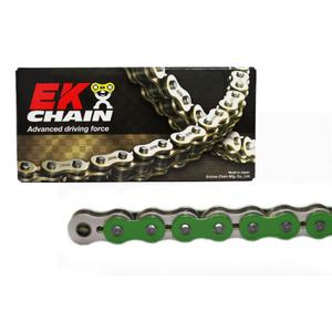 QX-kroužkový řetěz OEM kvality EK 530 MVXZ 118 L zelená