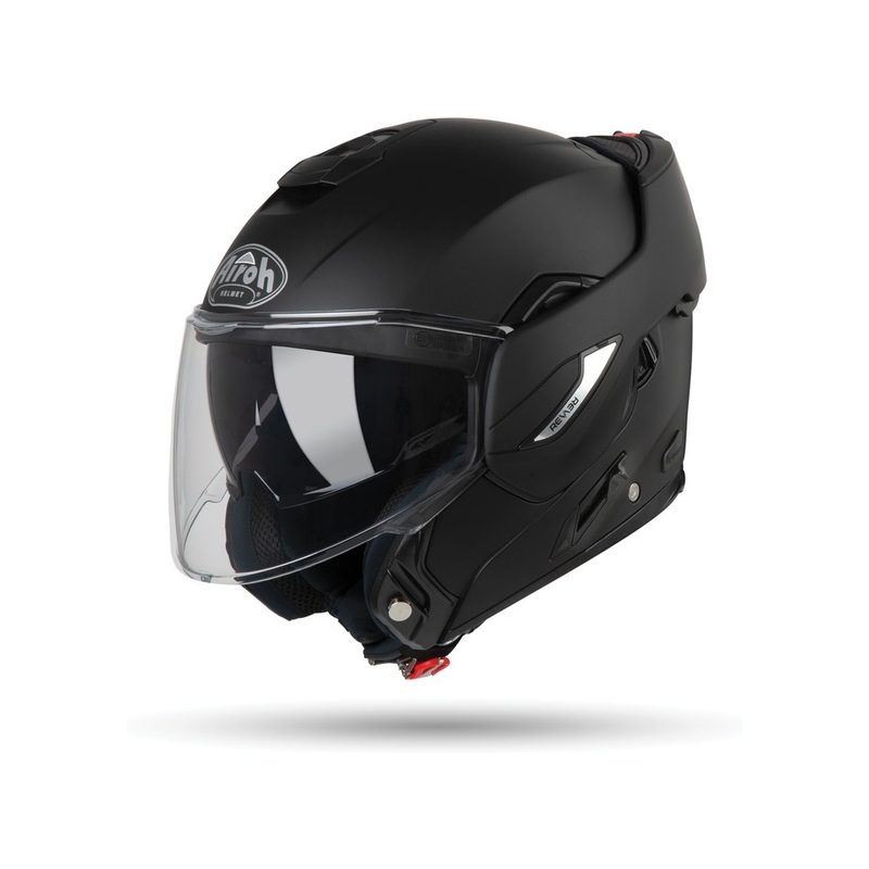 Casque moto modulable Airoh REV 19 Couleur Noir Mat