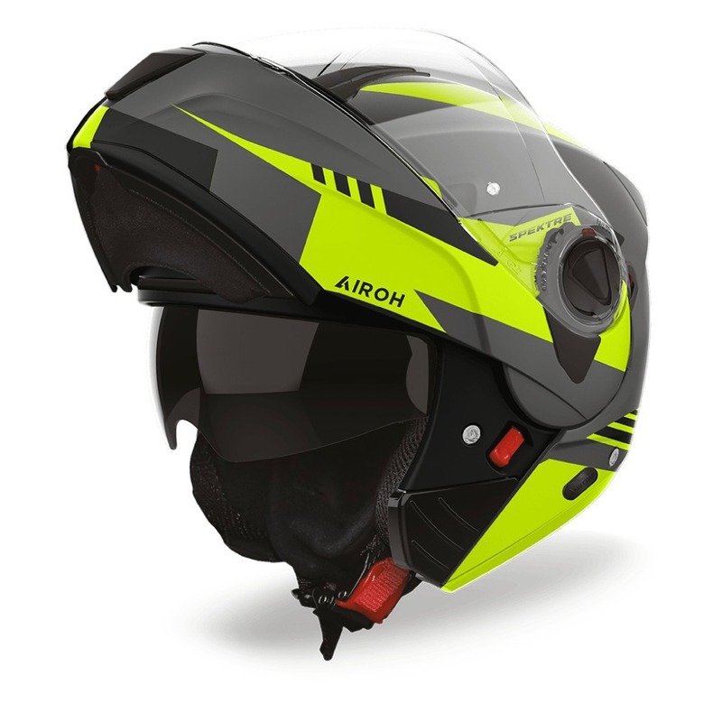 Casque moto modulable Airoh SPECKTRE Clever jaune mat
