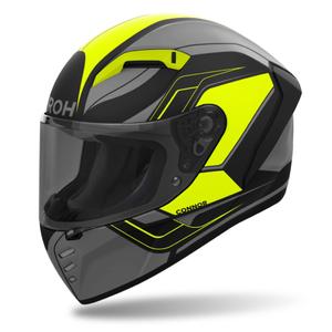 Casque moto intégral Airoh CONNOR Dunk jaune mat