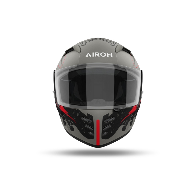 Casque moto intégral Airoh CONNOR Desperado matt orange