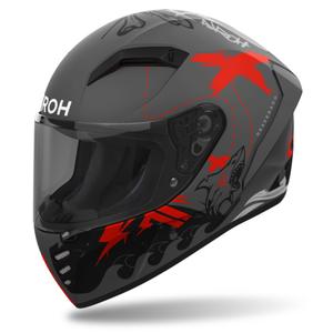 Casque moto intégral Airoh CONNOR Desperado matt orange
