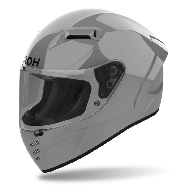 Casque moto intégral Airoh CONNOR Couleur gris clair