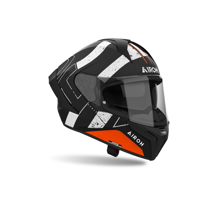 Casque moto intégral Airoh MATRYX Scope matt orange