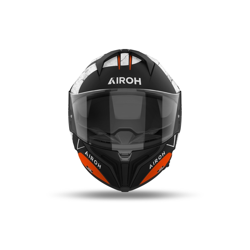 Casque moto intégral Airoh MATRYX Scope matt orange