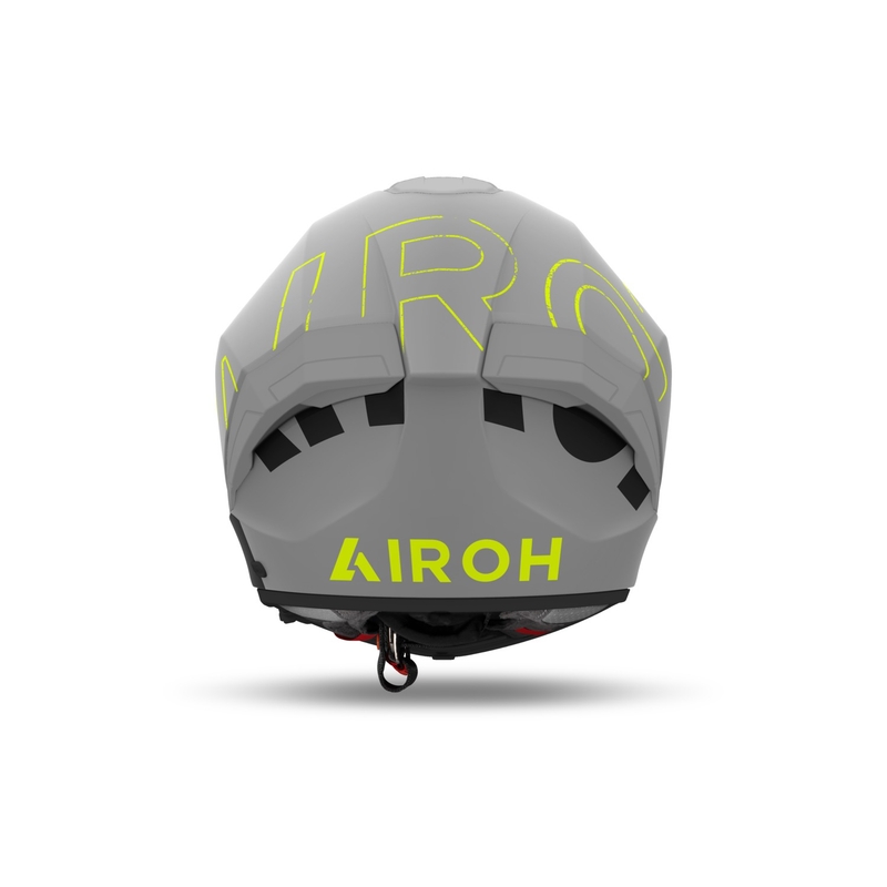 Casque moto intégral Airoh MATRYX Scope jaune mat