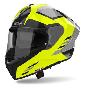 Casque moto intégral Airoh MATRYX Thron jaune