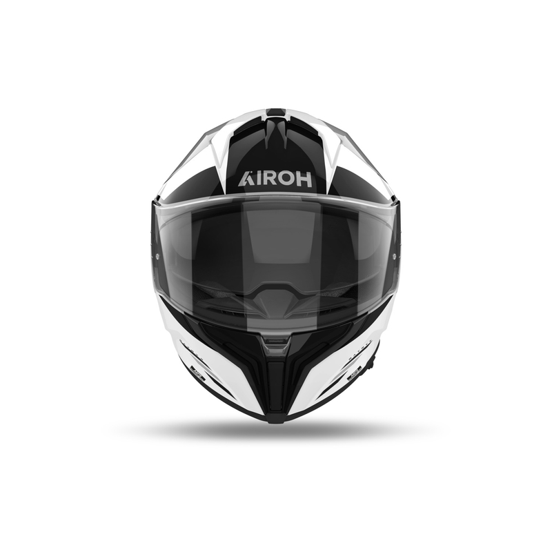 Casque moto intégral Airoh MATRYX Thron blanc