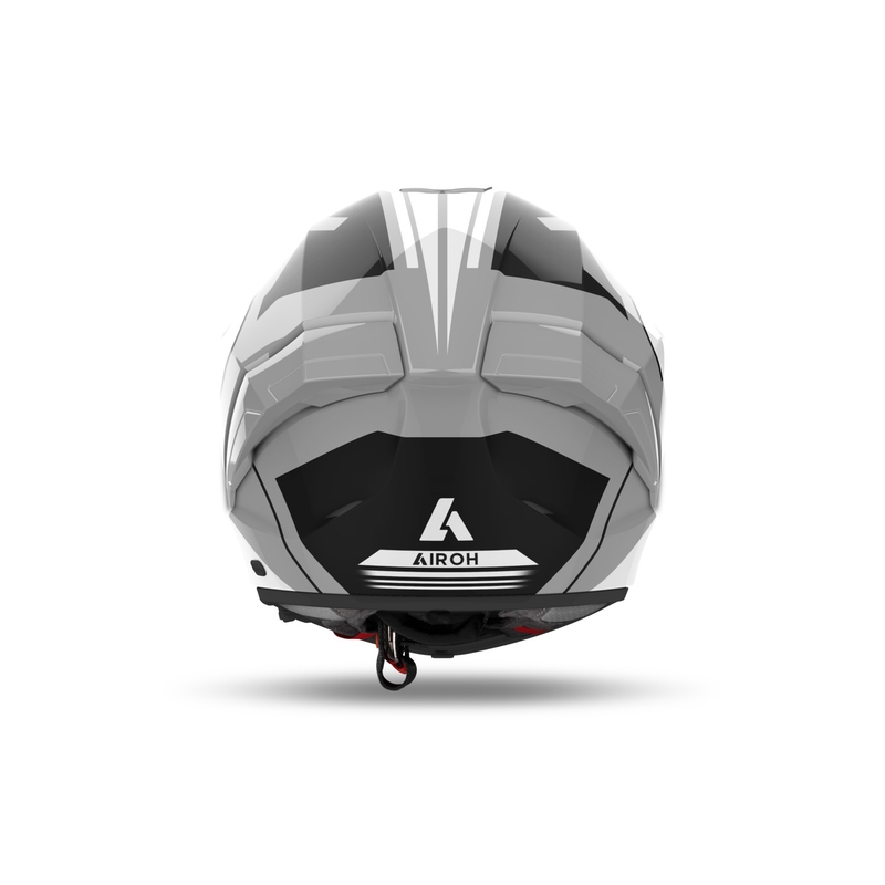 Casque moto intégral Airoh MATRYX Thron blanc