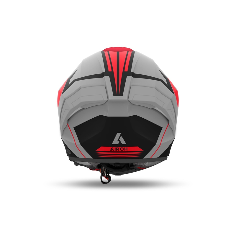 Casque moto intégral Airoh MATRYX Thron matt orange