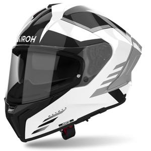 Casque moto intégral Airoh MATRYX Thron blanc