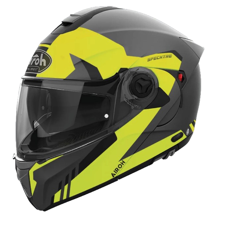 Casque moto modulable Airoh SPECKTRE Clever jaune mat