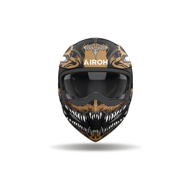 Casque moto modulable Airoh J110 Oni noir mat