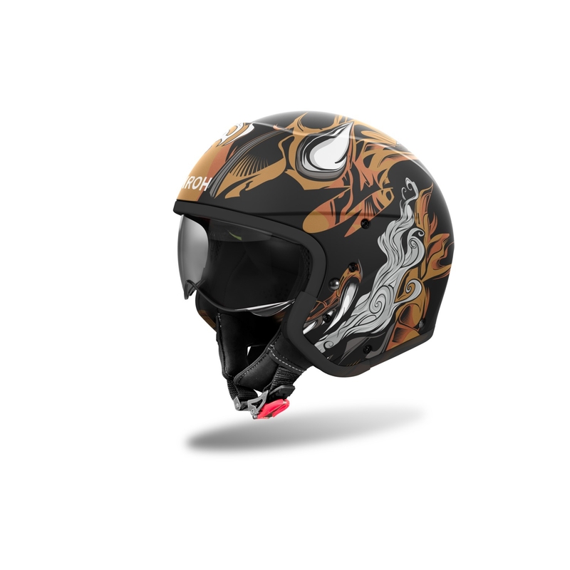 Casque moto modulable Airoh J110 Oni noir mat