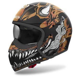 Casque moto modulable Airoh J110 Oni noir mat