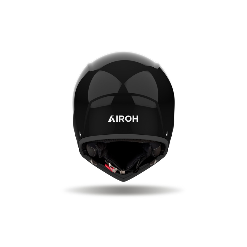 Casque moto modulable Airoh J110 Paesly noir brillant