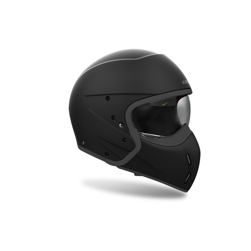 Casque moto modulable Airoh J110 Couleur Noir Mat