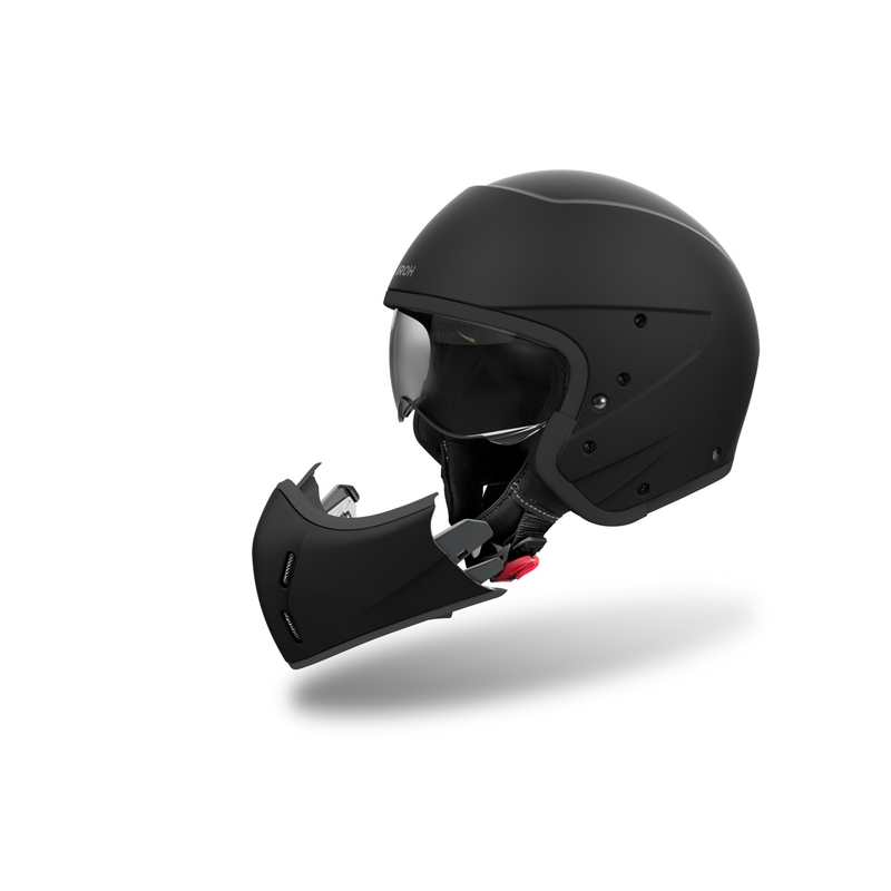 Casque moto modulable Airoh J110 Couleur Noir Mat
