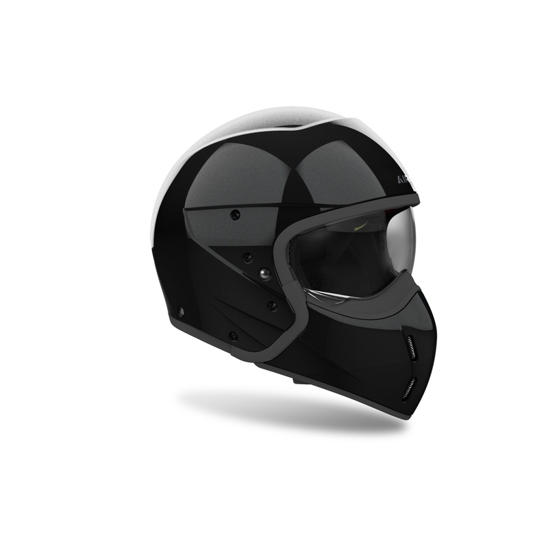 Casque moto modulable Airoh J110 Color Gloss Black