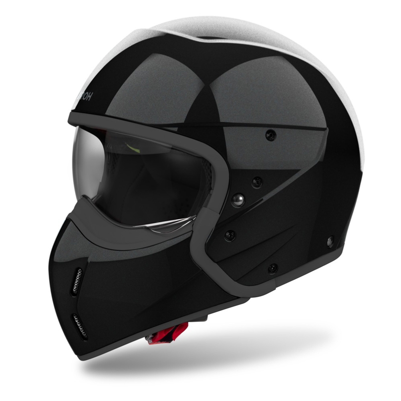 Casque moto modulable Airoh J110 Color Gloss Black