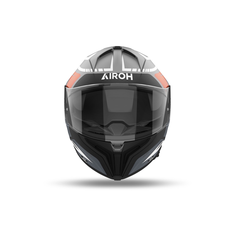 Casque moto intégral Airoh MATRYX Rider rouge mat