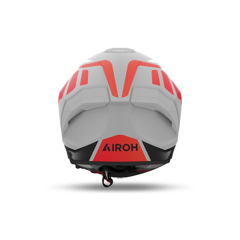 Casque moto intégral Airoh MATRYX Rider rouge mat