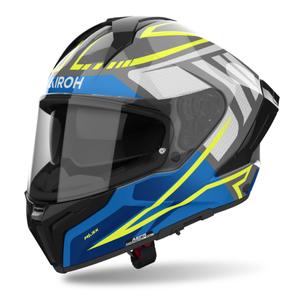 Casque moto intégral Airoh MATRYX Rider bleu brillant