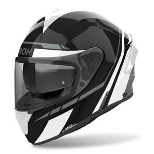 Casque moto intégral Airoh SPARK 2 Spinner blanc brillant