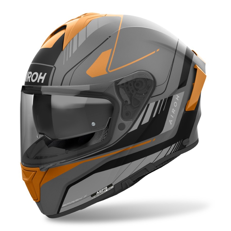 Casque moto intégral Airoh SPARK 2 Chrono or mat