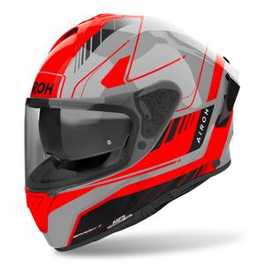 Casque moto intégral Airoh SPARK 2 Chrono orange brillant