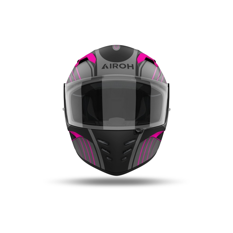 Casque moto intégral Airoh CONNOR Achieve rose mat