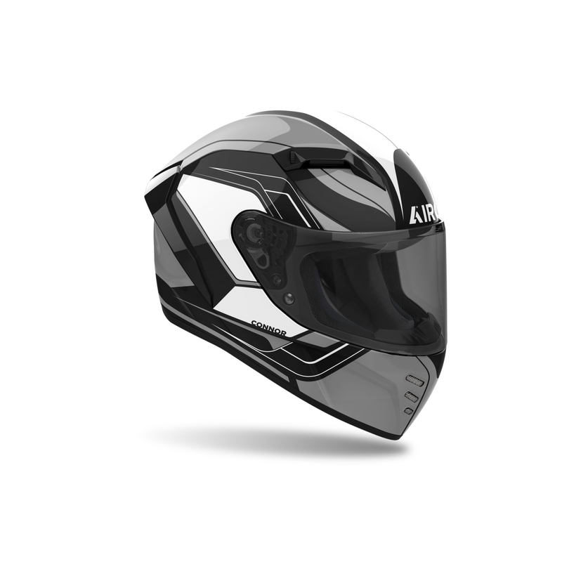 Casque moto intégral Airoh CONNOR Dunk noir brillant