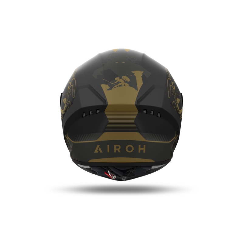 Casque moto intégral Airoh CONNOR Titan noir mat