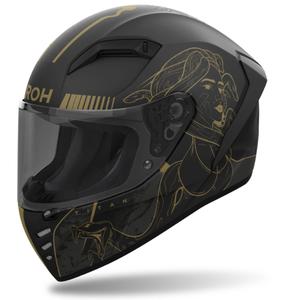 Casque moto intégral Airoh CONNOR Titan noir mat