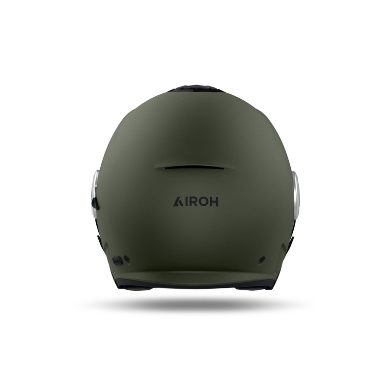 Casque moto ouvert Airoh HELYOS Couleur vert mat