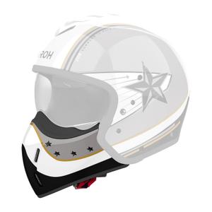 Protège-menton pour les casques Airoh J110 Command or brillant