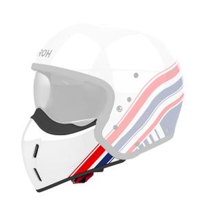 Protège menton pour casque Airoh J110 Eon blanc brillant