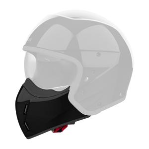 Protège menton pour casque Airoh J110 Color noir brillant