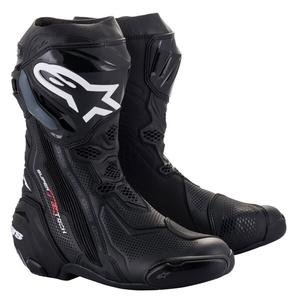 Bottes de moto ventilées Alpinestars Supertech R Noir