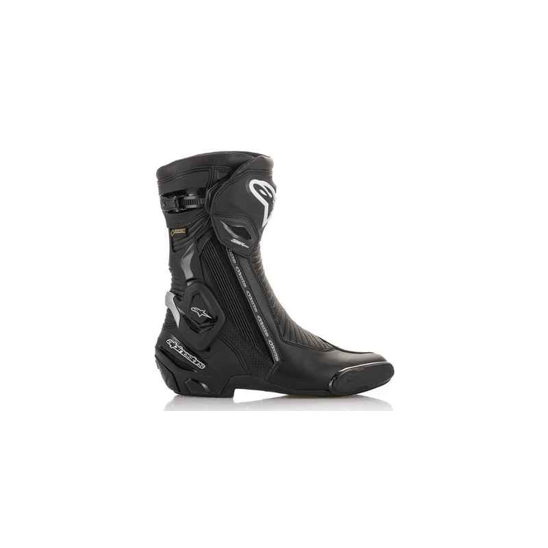 Bottes de moto Alpinestars SMX Plus 2 Gore-Tex Noir-Argent