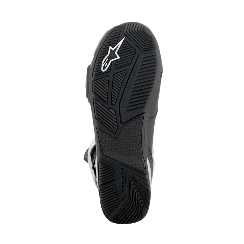 Bottes de moto Alpinestars SP-X BOA noires et argentées