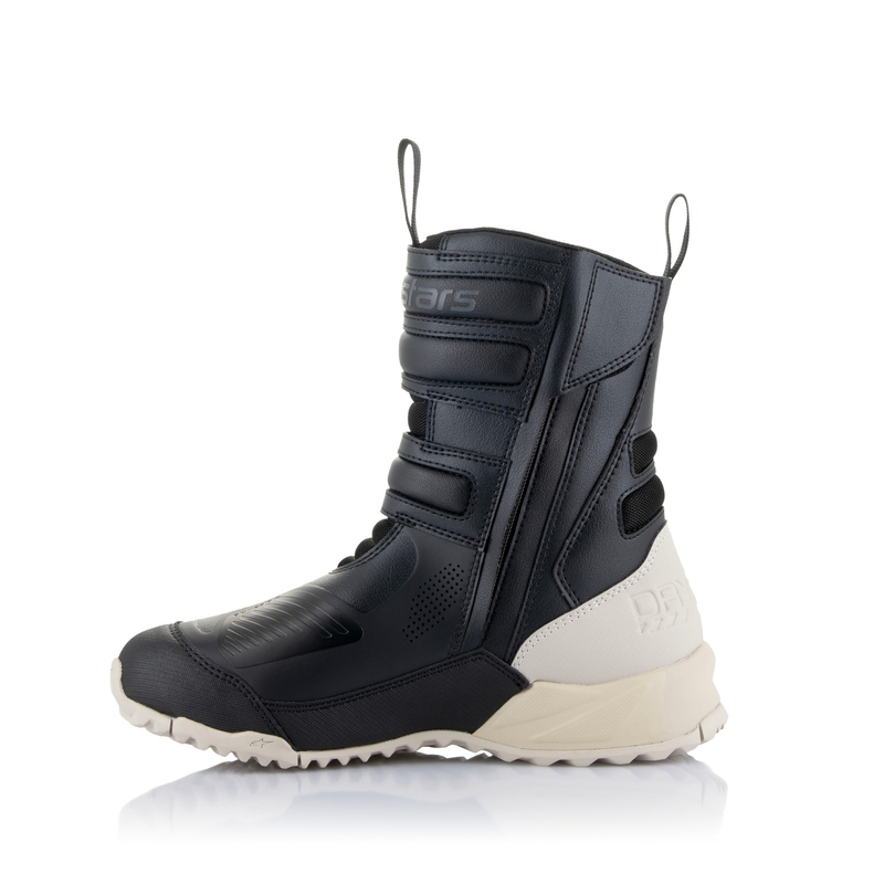 Bottes de moto pour femmes Alpinestars Stella RT-7 Drystar noires et blanches